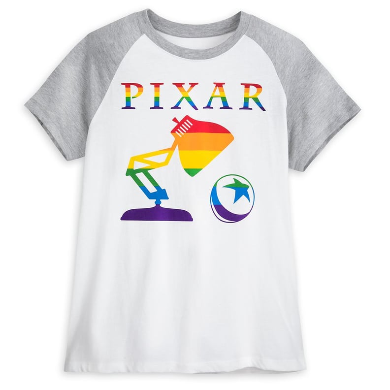 Pixar Logo Raglan T-Shirt For Adults
