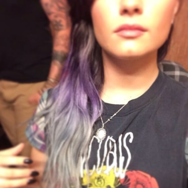 Demi Lovato Celebrities With Rainbow Coloured Dyed Hair Popsugar Beauty Australia Photo 38
