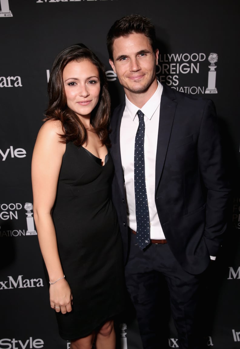 October 2016: Robbie Amell and Italia Ricci Get Married