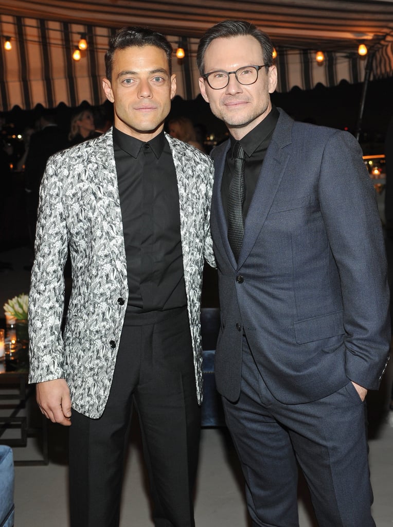 Rami Malek and Christian Slater, Make Room For Us in That Mr. Robot Sandwich