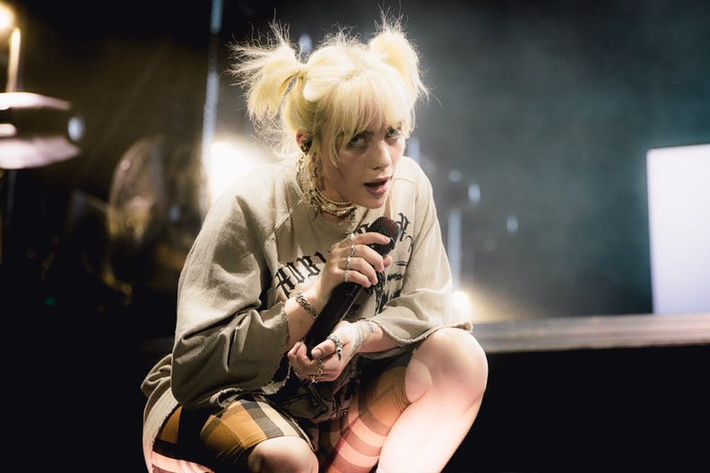 AUSTIN, TEXAS - OCTOBER 02: Billie Eilish performs onstage during Austin City Limits Festival at Zilker Park on October 02, 2021 in Austin, Texas. (Photo by Rich Fury/Getty Images)