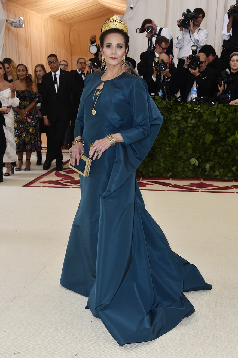 Lynda Carter at the 2018 Met Gala