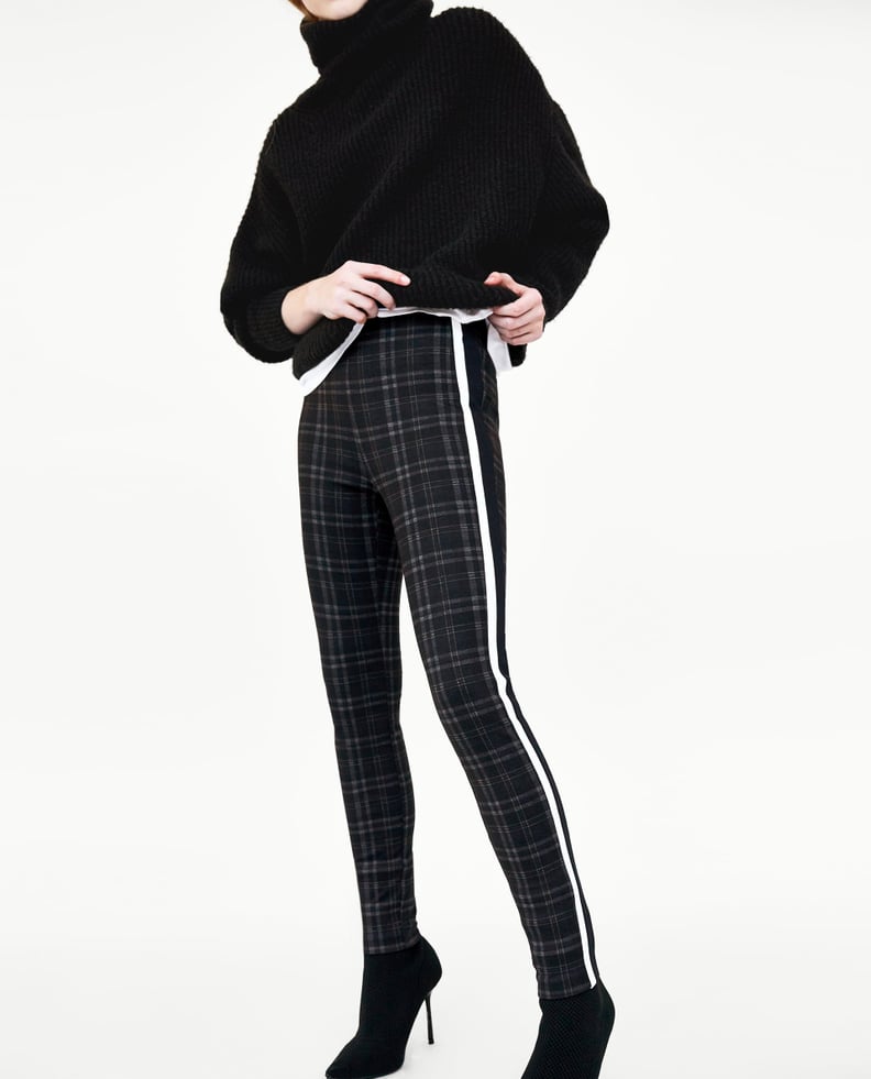 Zara Checked Leggings