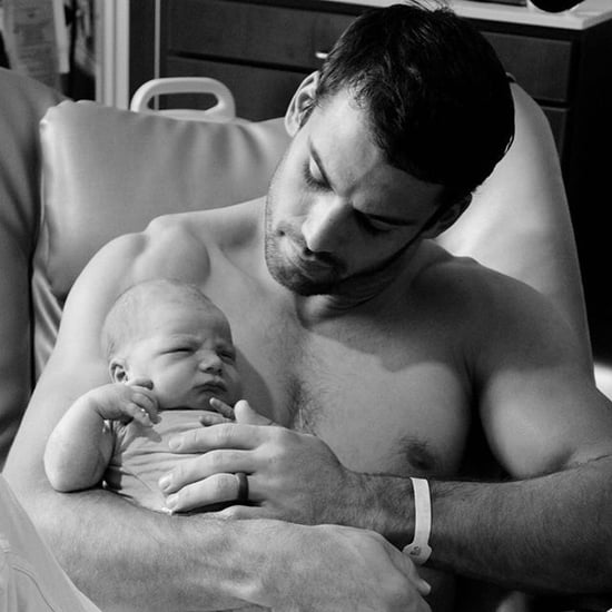 Eric Decker Shirtless Photo With Son