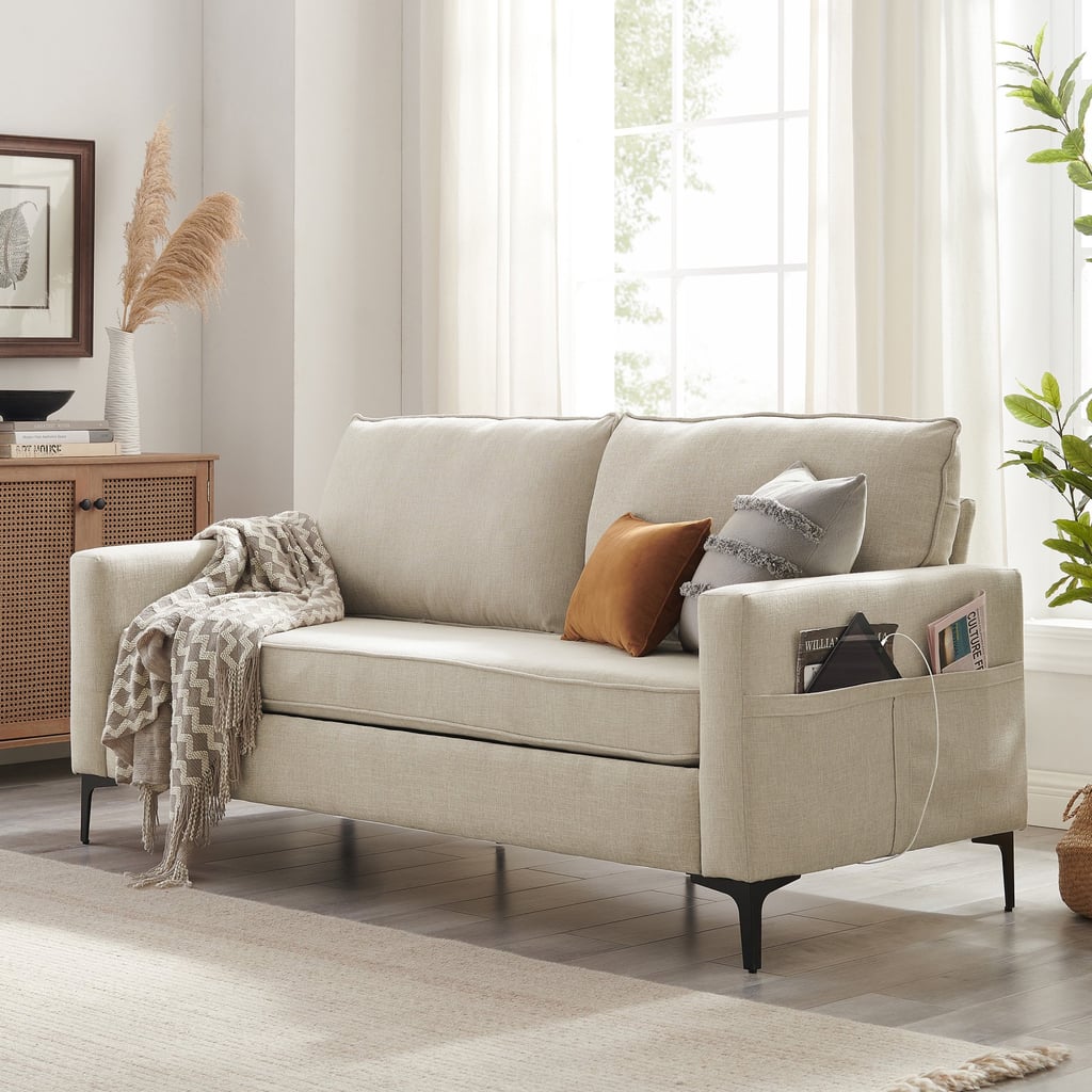 Best Couch With Storage Pockets: Hillsdale Larissa Sofa