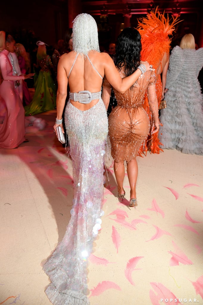Kim Kardashian and Kanye West at the 2019 Met Gala