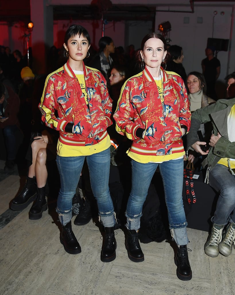 Stephanie Hunt and Megan Mullally at R13 Fall 2019