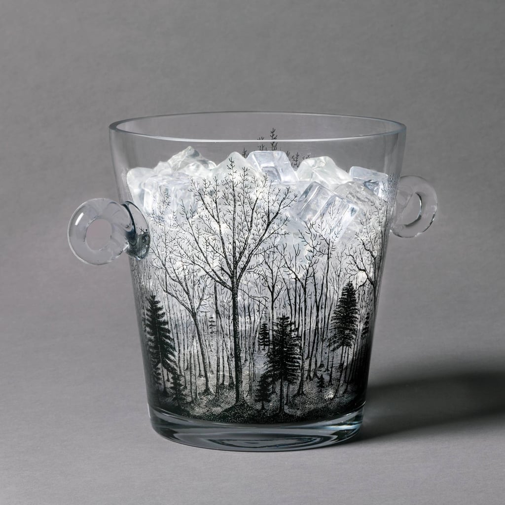 John Derian for Threshold Cold as Ice Glass Ice Bucket