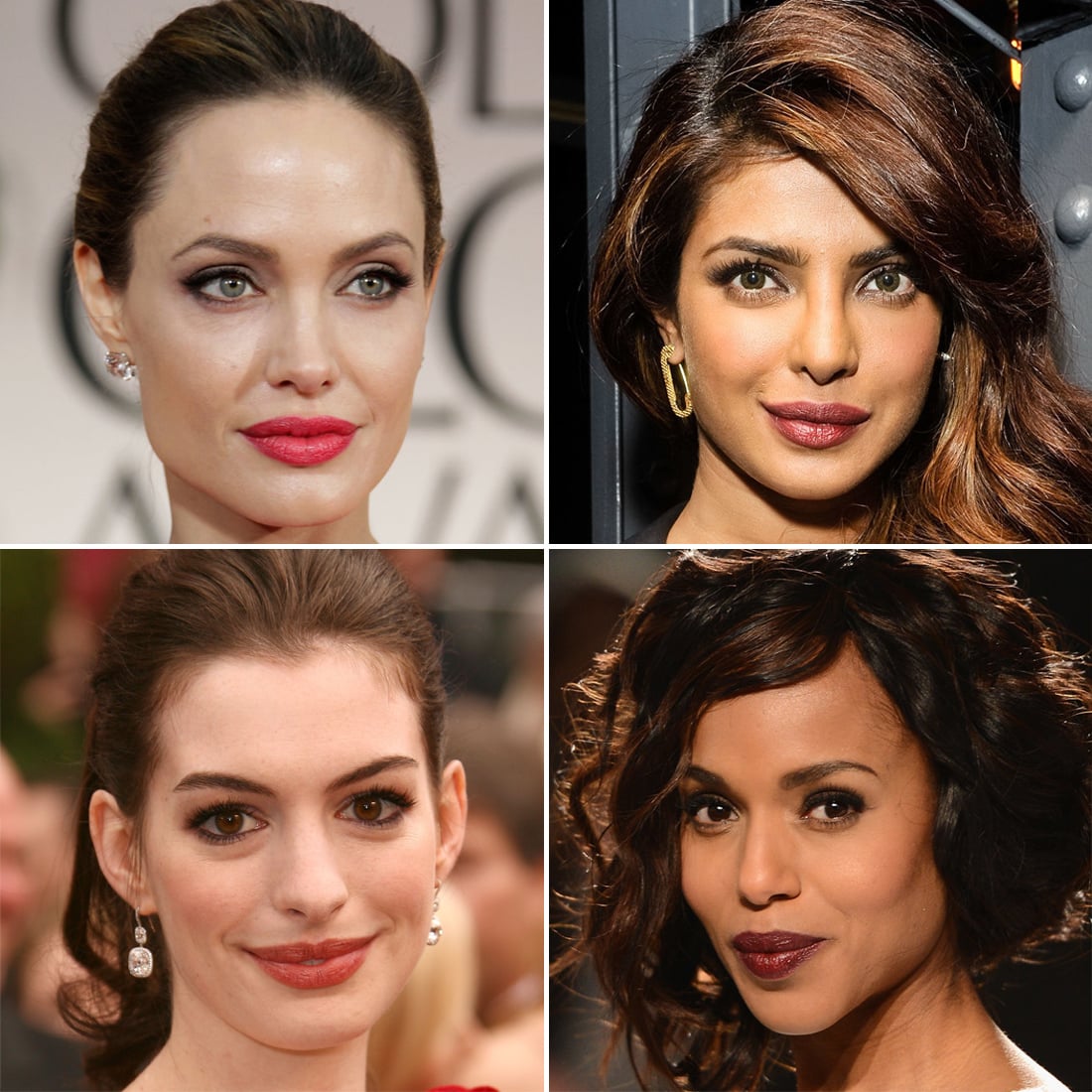 celebrities with small lips