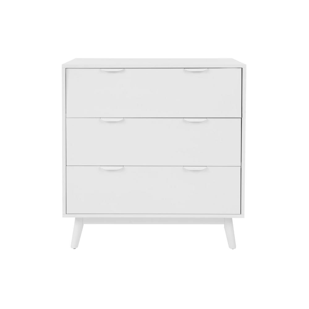 StyleWell Amerlin Shadow Gray Wood 3 Drawer Chest of Drawers