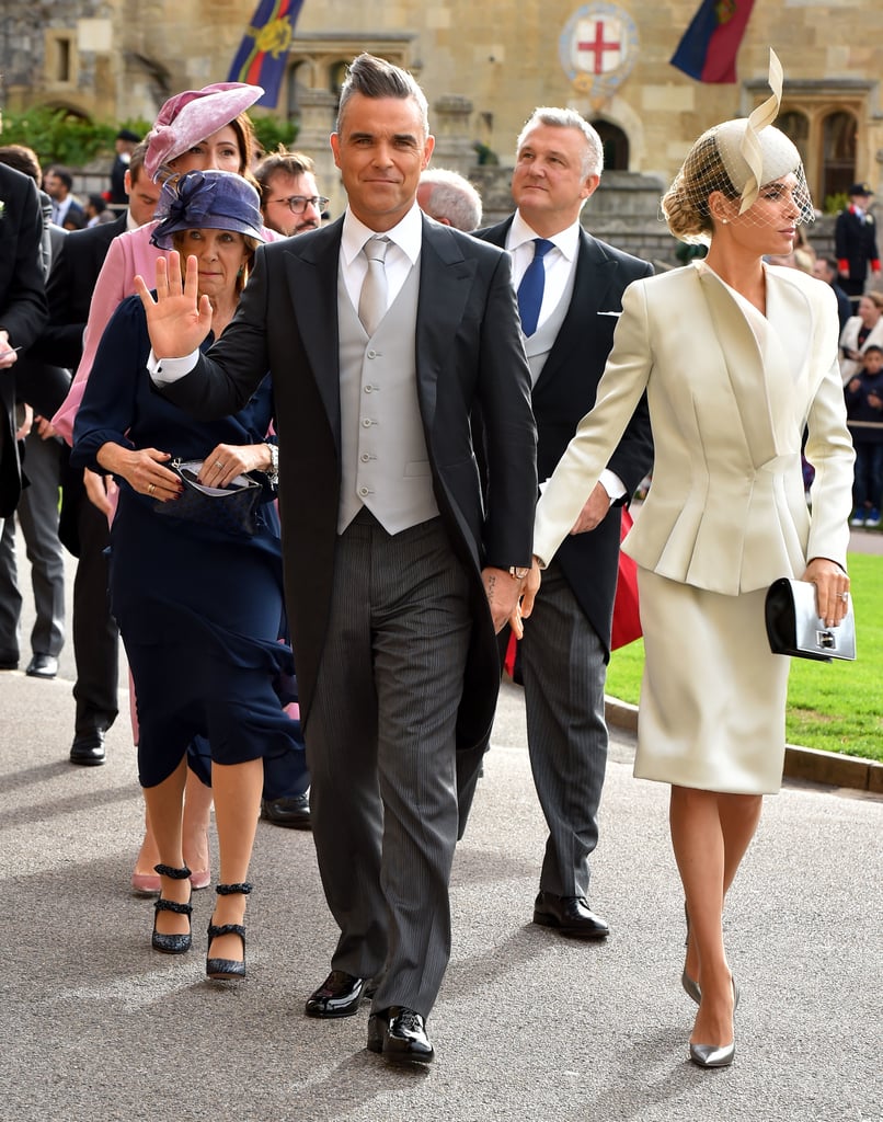 Robbie Williams and Ayda Field