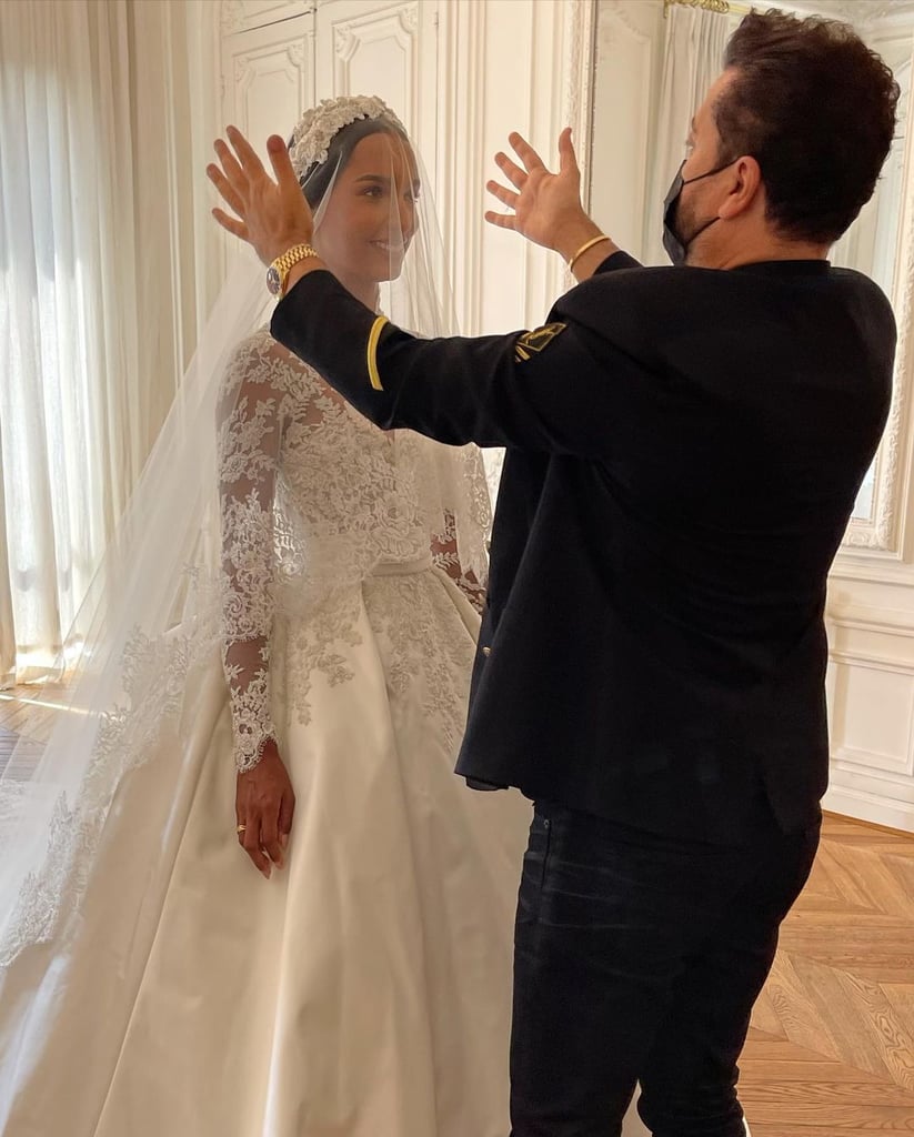 Jasmine Tookes Got Married in a Zuhair Murad Wedding Dress