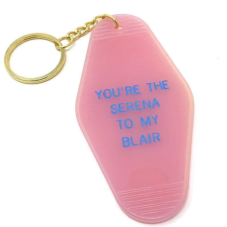 Gossip Girl Best Friend Keychain