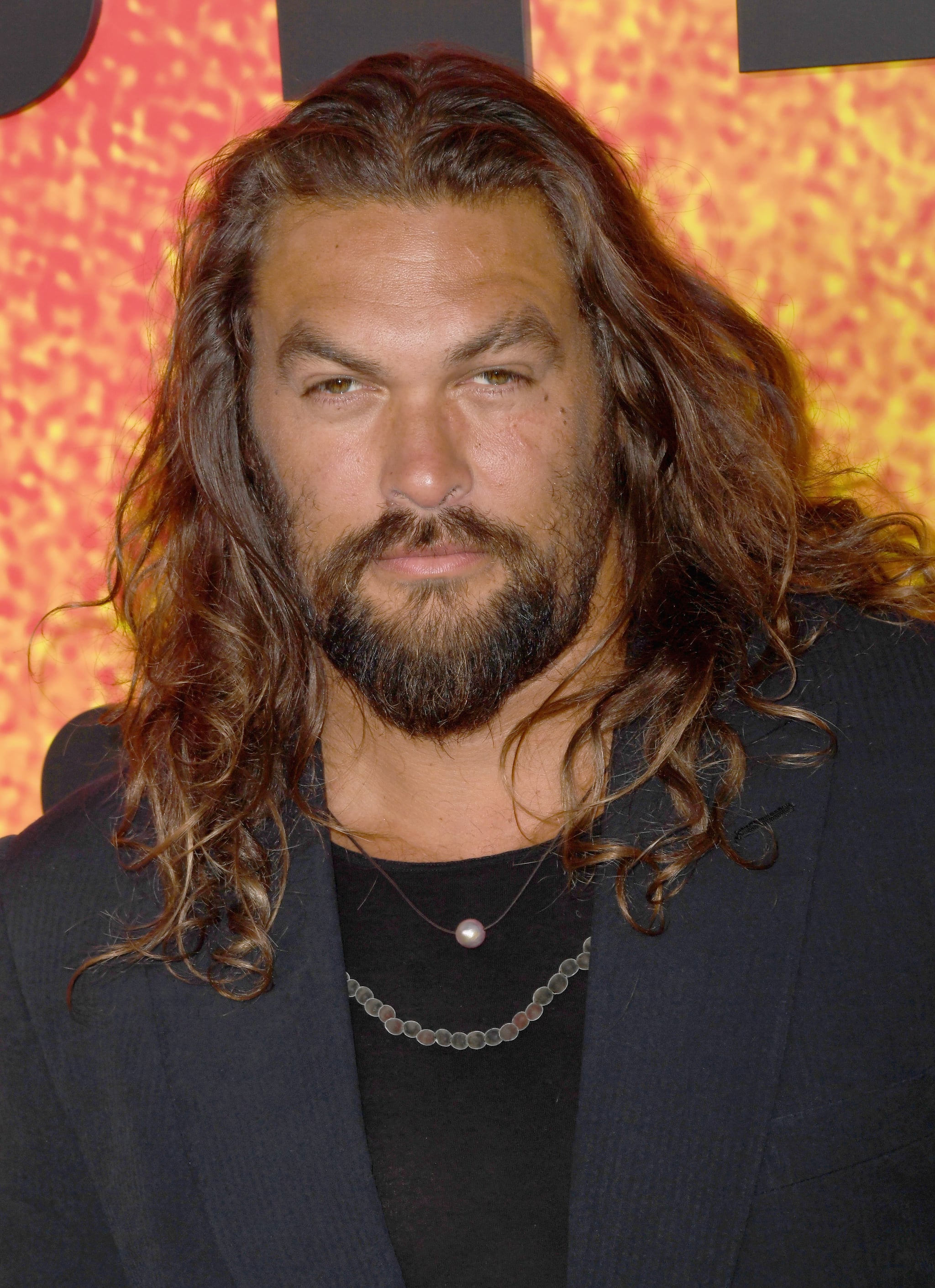 LOS ANGELES, CA - AUGUST 23:  Jason Momoa attends Apple TV+ Original Series 