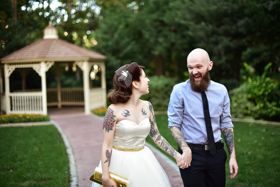 Tropical Las Vegas Wedding