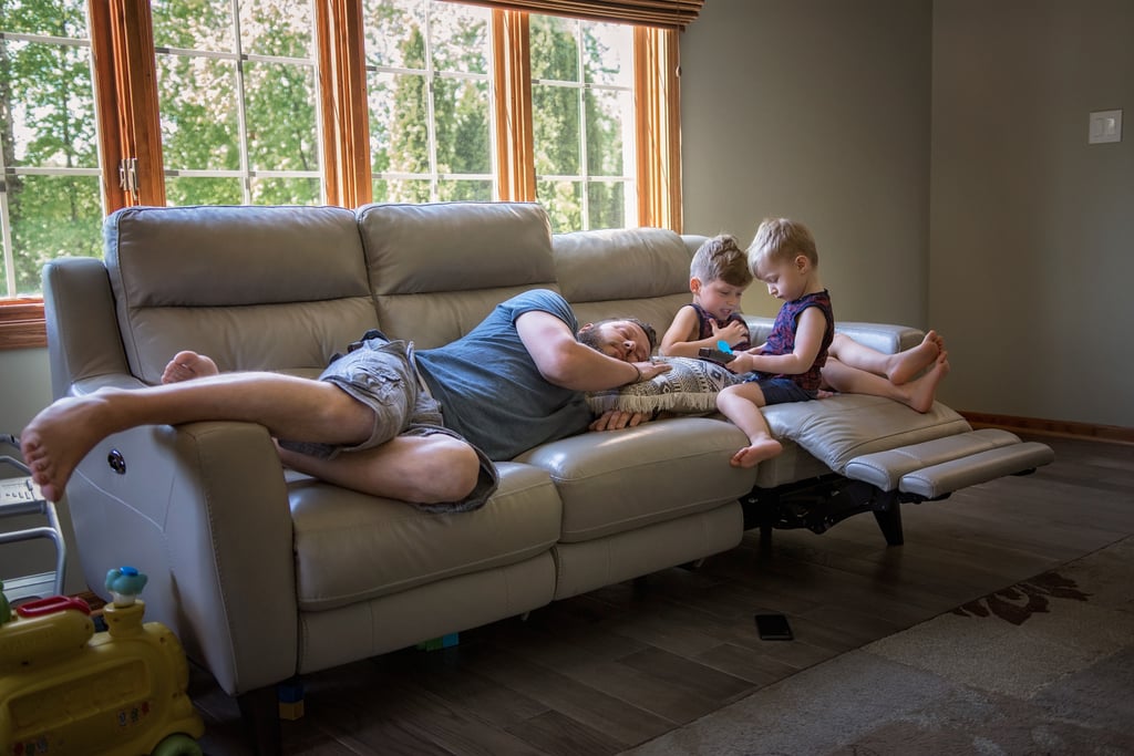 Photo Series Showing Hands-On Dads