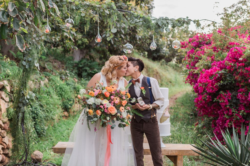 Surprise Proposal in a Styled Wedding Shoot