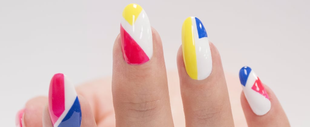 DIY Patchwork Nail Art