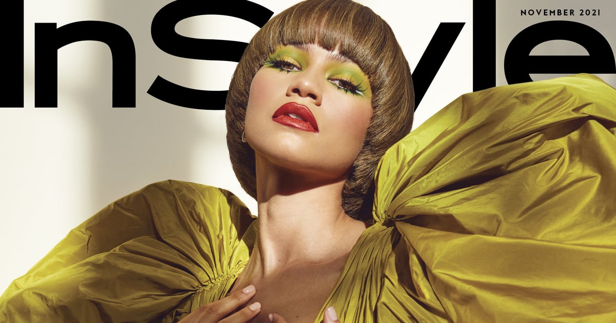 See Zendaya's Bowl Cut For Her InStyle Magazine Cover POPSUGAR Beauty