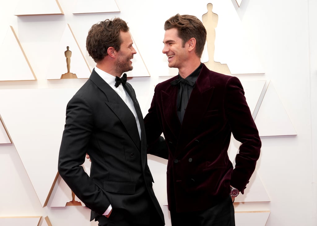 Andrew Garfield and Jamie Dornan Reunite at the 2022 Oscars