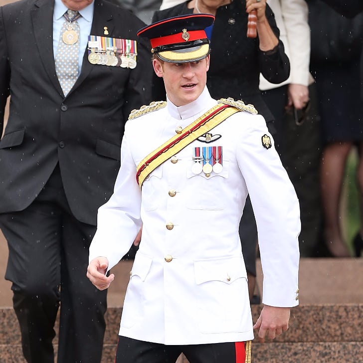 Prince Harry at the Australian War Memorial
