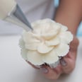 Magnolia Bakery's Mesmerizing Hack For Icing Hibiscus Flower Cupcakes
