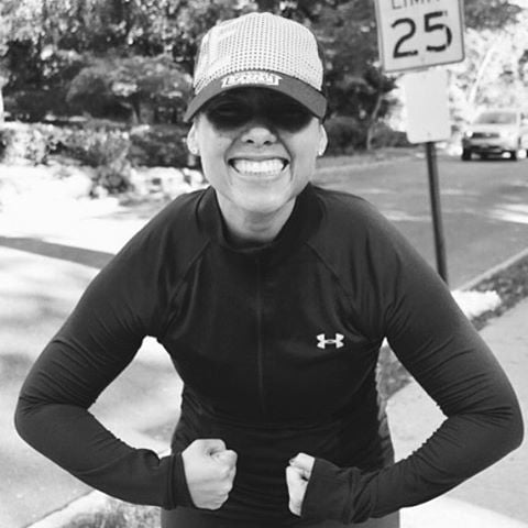 Alicia was all smiles in the week leading up to the big day. She told Refinery29 that she was spending her taper week staying hydrated, eating clean, and sleeping more than usual.
