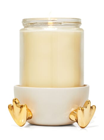 Bath & Body Works Easter Egg With Legs Single Wick Candle Holder
