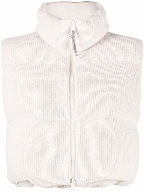 Brunello Cucinelli Knitted Padded Vest