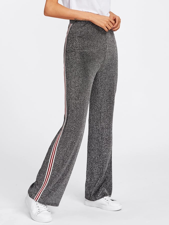 Shein Striped Glitter Pants