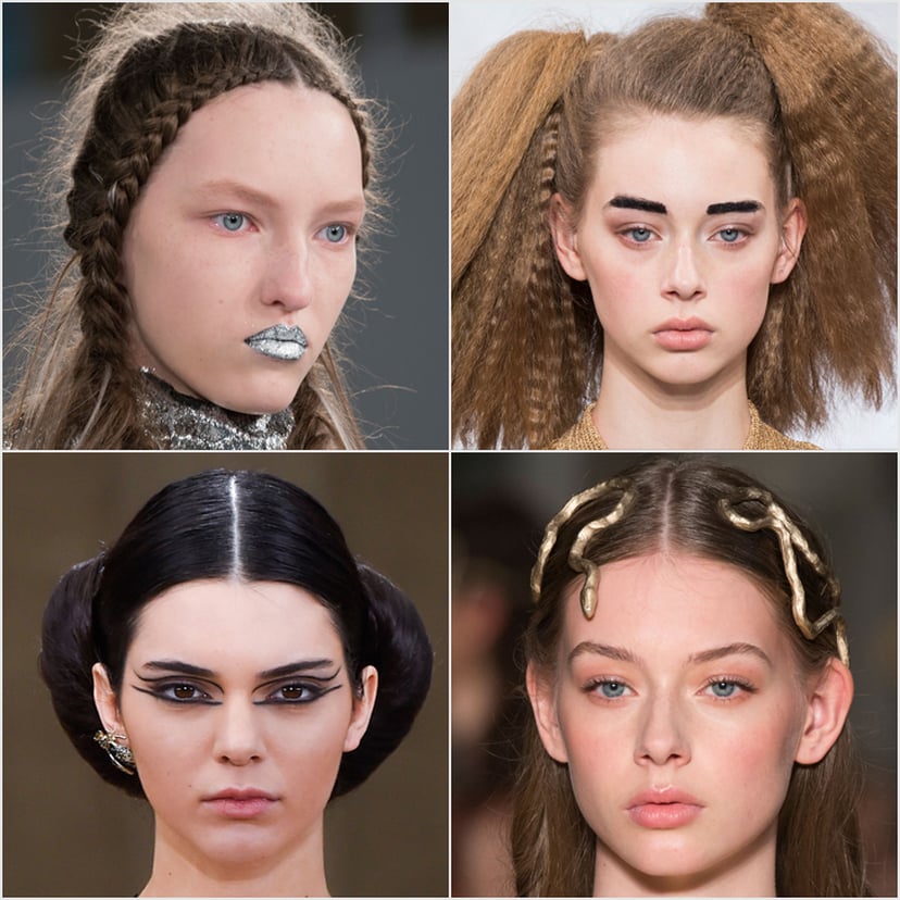 The Best Beauty Looks at Paris Fashion Week Fall 2016 - Runway Hair and  Makeup Fall 2016