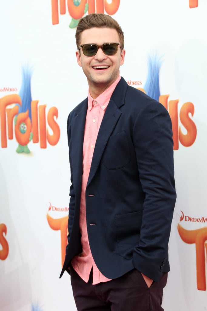 Justin Timberlake at Trolls Premiere in LA October 2016