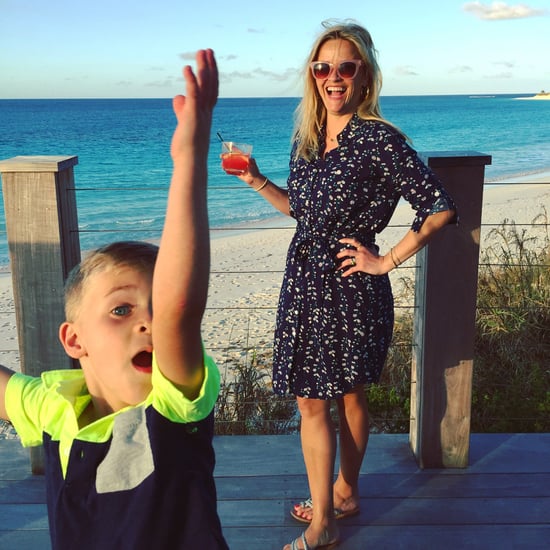 Reese Witherspoon Vacation Photos With Son