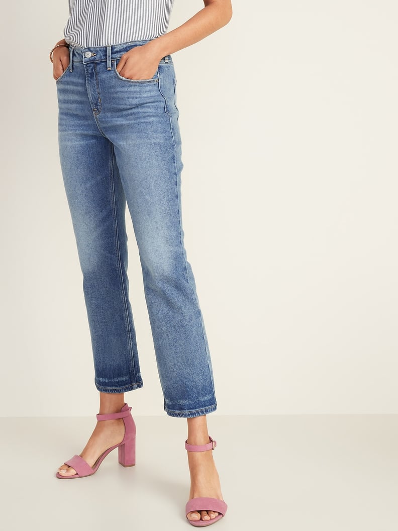 Old Navy High-Waisted Flare Ankle Jeans