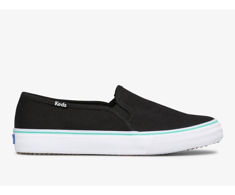 Slip-On Sneakers: Keds Double Decker Canvas Washable
