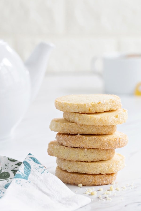 Orange Shortbread Cookies