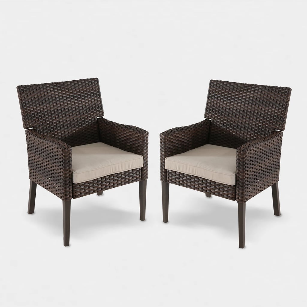 Threshold Halsted 2pk Wicker Patio Dining Chairs
