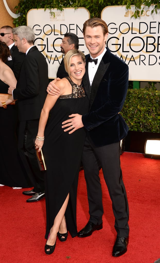 Cute Pictures of Chris Hemsworth and Elsa Pataky
