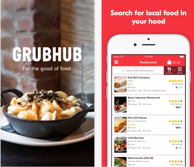 what is grubhub seamless charge