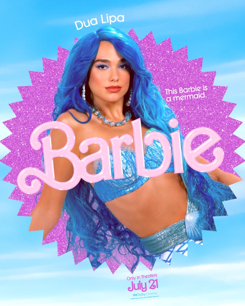 Behind Dua Lipa's Mermaid Barbie Transformation