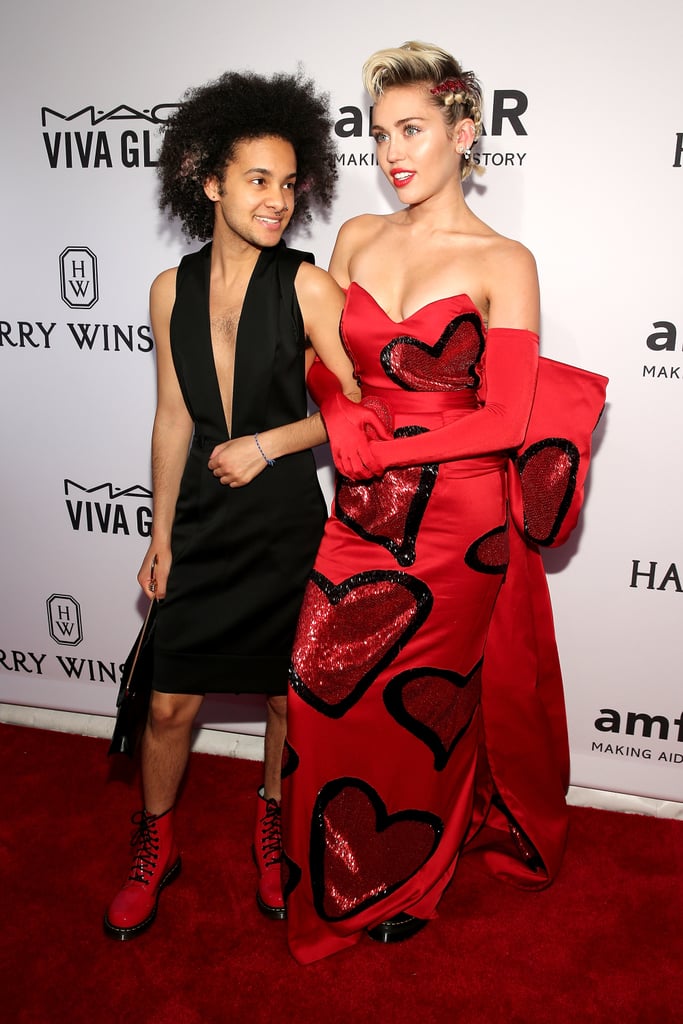Miley Cyrus at the amfAR Inspiration Gala New 2015