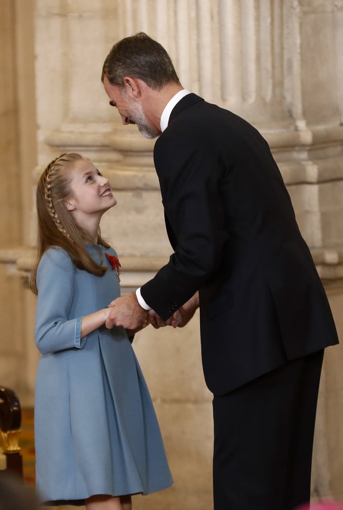 Princess Leonor Receiving the Order of Golden Fleece 2018