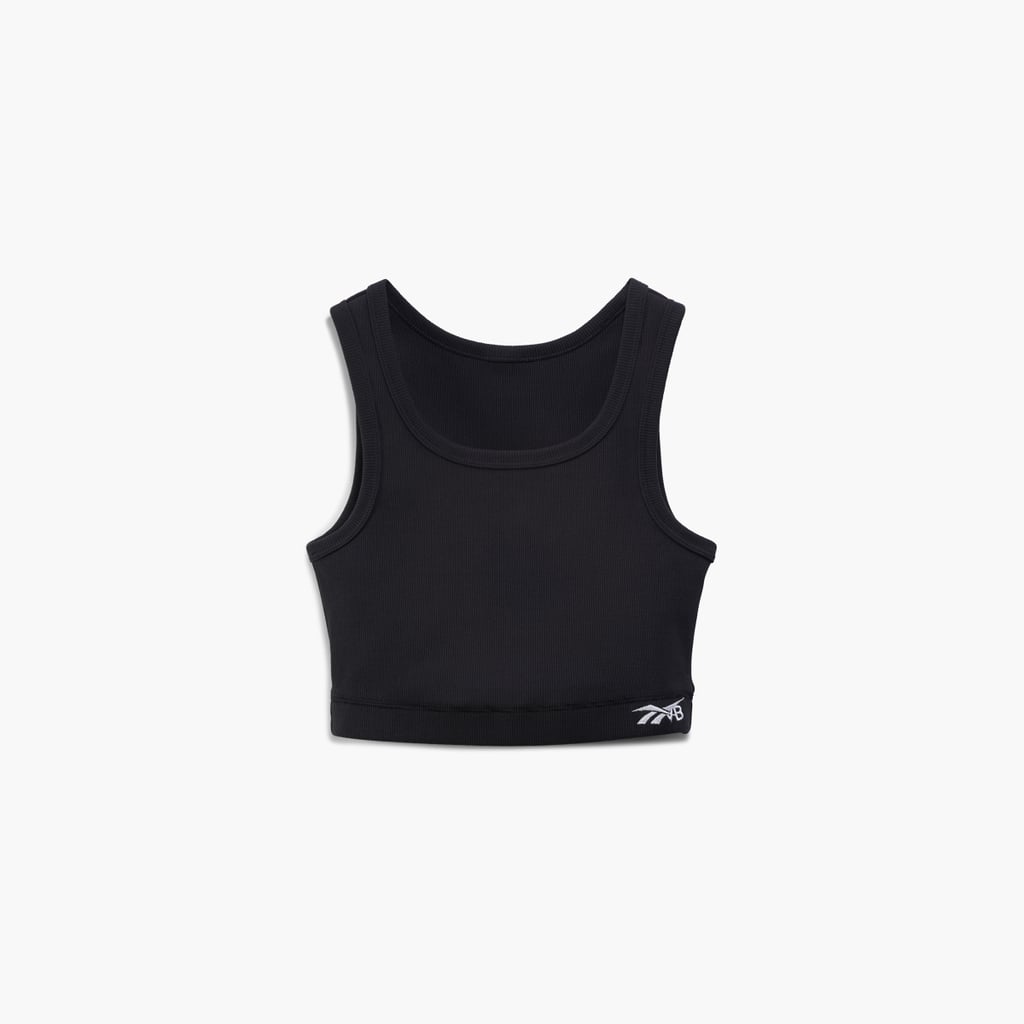 Reebok Victoria Beckham Rib Crop Top in Black ($60)
