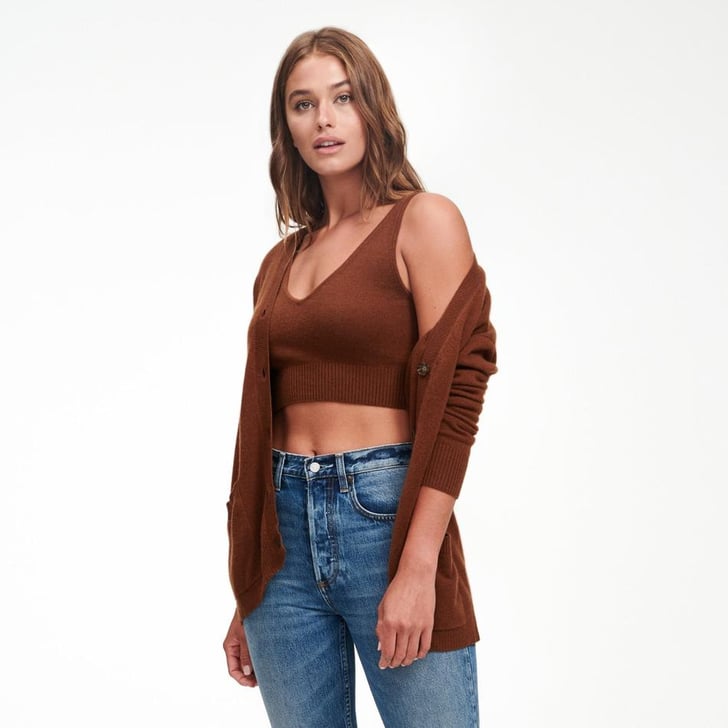 Naadam Cashmere Cropped Tank Top 