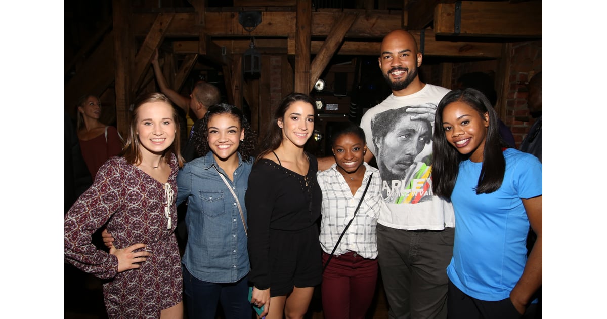 Simone Biles and Final Five at Hamilton Play in NYC 2016 | POPSUGAR Celebrity Photo 7