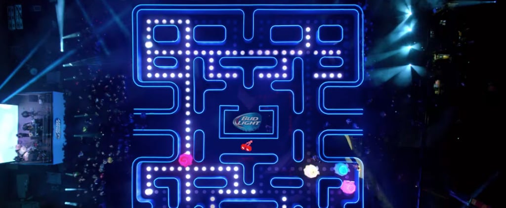 Bud Light Super Bowl Commercial With Real-Life Pac-Man