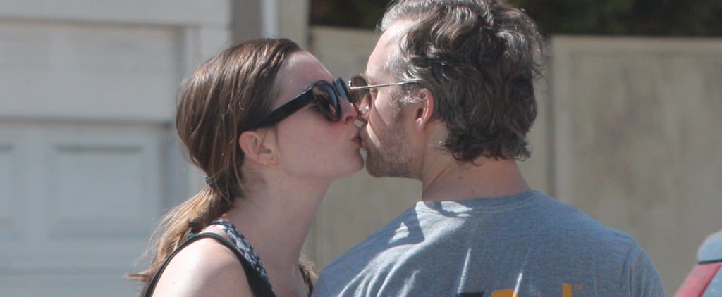 Anne Hathaway and Adam Shulman Kissing in LA October 2016