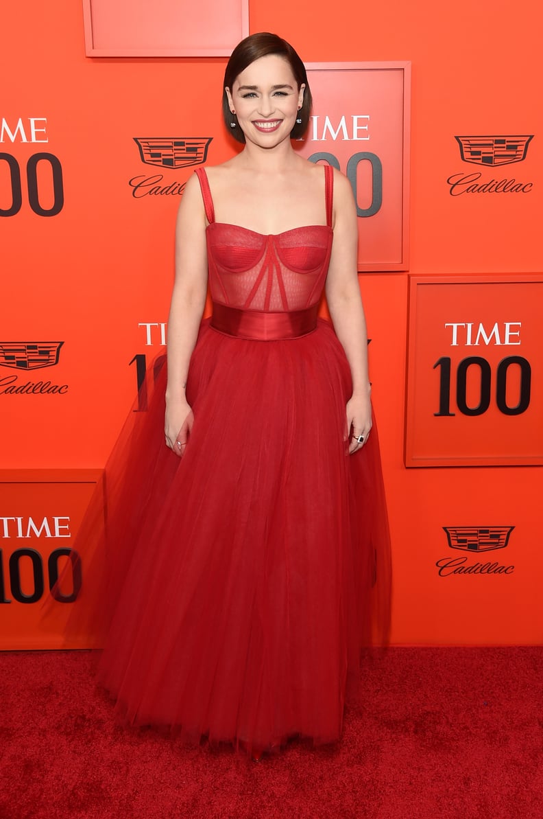 Emilia Clarke in Dolce & Gabbana at the 2019 Time 100 Gala