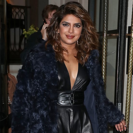Priyanka Chopra's Leather Dress at London Max Factor Event