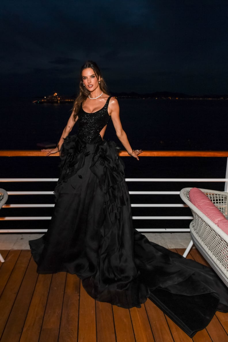 Alessandra Ambrosio at the Women's Stories Gala at the Cannes Film Festival